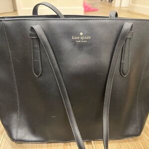 Kate Spade Black Saffiano Leather Tote